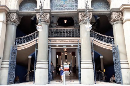 A picture containing stone, colonnade Description automatically generated